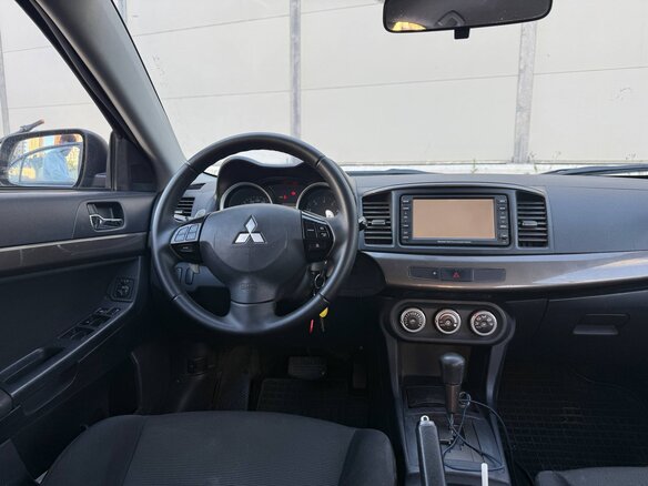 2007 Mitsubishi Lancer X, чёрный - вид 7