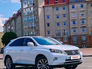 2013 Lexus RX 450h III Рестайлинг, белый, 2700000 рублей, вид 1