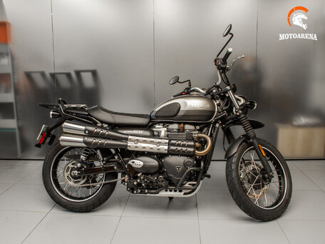 2021 Triumph Scrambler, чёрный, 960710 рублей, вид 2