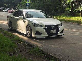 2016 Toyota Crown XIV (S210) Рестайлинг, белый, 3000000 рублей, вид 3