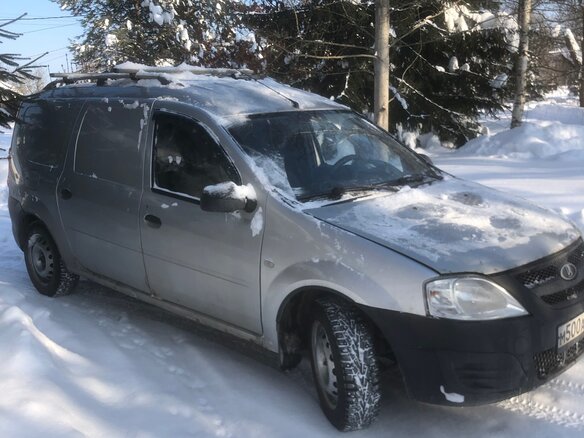 2014 Lada (ВАЗ) Largus I, серый, 400000 рублей - вид 8