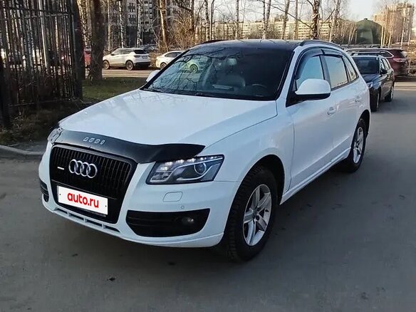 2011 Audi Q5 8tiptronic I (8R), белый, 1500000 рублей