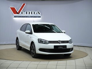 2012 Volkswagen Polo V, белый, 620000 рублей, вид 3
