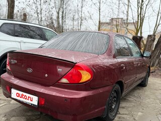 2006 Kia Spectra I Рестайлинг 2, красный, 290000 рублей, вид 5
