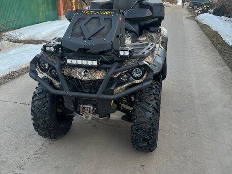 2013 BRP Can-Am Outlander MAX 650, зелёный, 1000000 рублей, вид 1