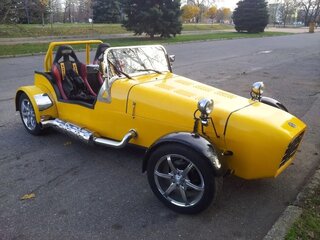 1992 Caterham Seven, жёлтый, 2600000 рублей, вид 3