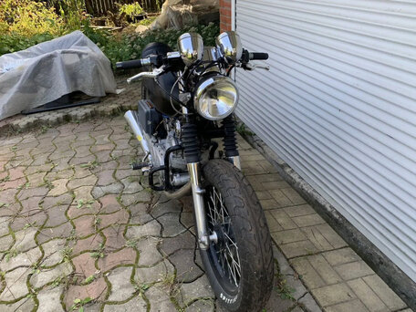 1983 Yamaha XV750 Virago, чёрный, 290000 рублей, вид 2