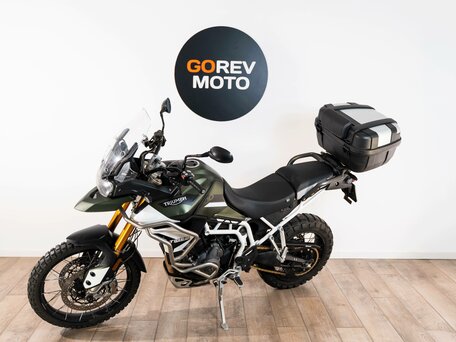 2021 Triumph Tiger 900, зелёный, 1000000 рублей, вид 2