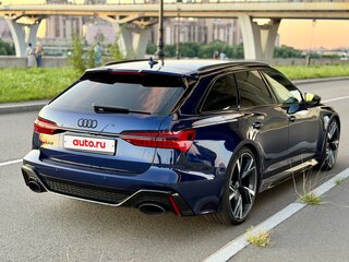 2021 Audi RS 6 IV (C8), синий, 12950000 рублей, вид 5
