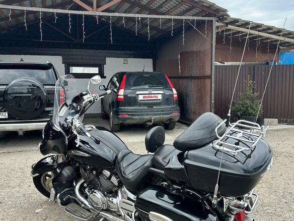 2007 Yamaha XVS1300, чёрный, 1100000 рублей - вид 1