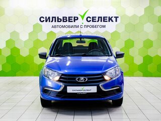 2021 Lada (ВАЗ) Granta I Рестайлинг, синий, 410000 рублей, вид 3