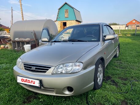 2008 Kia Spectra I Рестайлинг 2, бежевый, 219000 рублей, вид 1