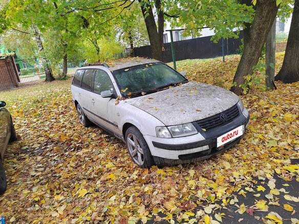 1999 Volkswagen Passat B5, белый - вид 1