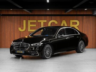 2020 Mercedes-Benz S-Класс 450 Long 4MATIC VII (W223), чёрный, 8990000 рублей, вид 1