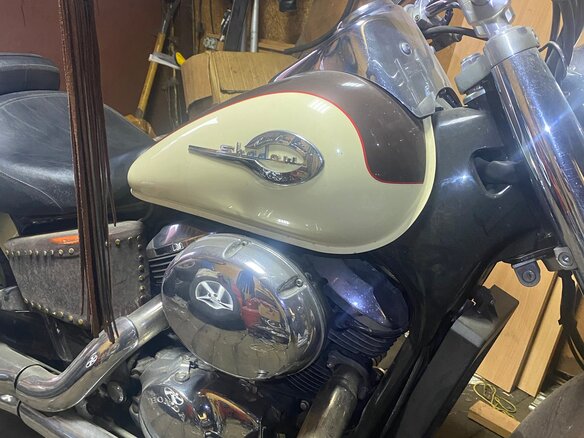 1996 Honda Shadow 750, коричневый, 520000 рублей - вид 3