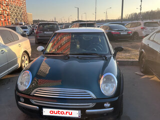 2002 Mini Hatch Cooper I (R50), зелёный, 450000 рублей, вид 1