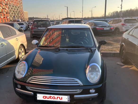 2002 Mini Hatch Cooper I (R50), зелёный, 450000 рублей