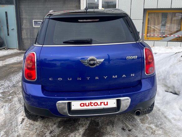 2015 Mini Countryman Cooper I, синий, 1250000 рублей - вид 1