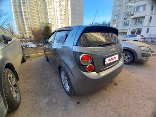 2013 Chevrolet Aveo II, серый, 820000 рублей, вид 5