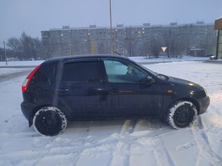 2013 Lada (ВАЗ) Kalina I, чёрный, 385000 рублей, вид 5
