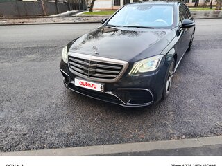 2019 Mercedes-Benz S-Класс 560 VI (W222, C217) Рестайлинг, чёрный, 3699000 рублей, вид 3