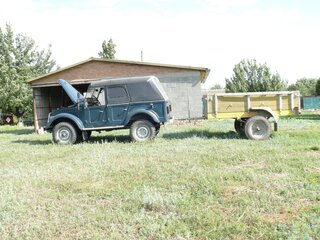 1971 ГАЗ 69А, голубой, 350000 рублей, вид 3