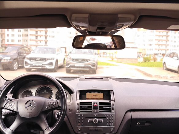 2008 Mercedes-Benz C-Класс 200 III (W204), чёрный, 1000000 рублей - вид 5