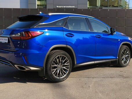 2018 Lexus RX 200t IV, синий, 3990000 рублей, вид 5