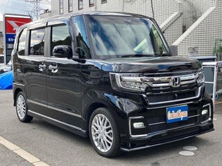 2022 Honda N-BOX II Рестайлинг, чёрный, 692027 рублей, вид 3