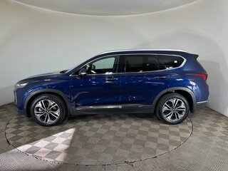 2019 Hyundai Santa Fe IV, синий, 2650000 рублей, вид 5