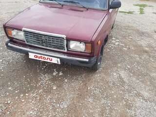 2004 Lada (ВАЗ) 2107, красный, 65000 рублей, вид 4