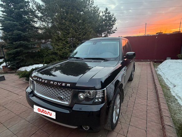2009 Land Rover Range Rover Supercharged III Рестайлинг 2, чёрный, 1700000 рублей - вид 6