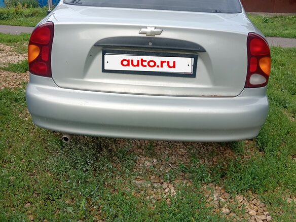 2008 Chevrolet Lanos I, серебристый, 220000 рублей - вид 2