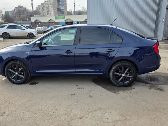2016 Skoda Rapid I, синий, 750000 рублей - вид 1