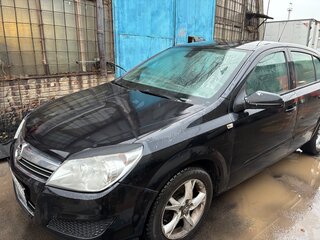 2008 Opel Astra H Рестайлинг, чёрный, 370000 рублей, вид 1