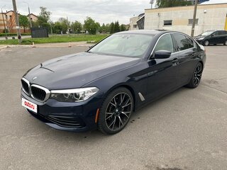 2018 BMW 5 серии 530i VII (G30/G31/G38), синий, 2300000 рублей, вид 1