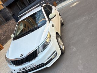 2015 Kia Rio III Рестайлинг, белый, 550000 рублей, вид 2