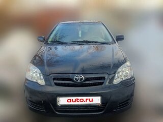 2006 Toyota Corolla IX (E120, E130) Рестайлинг, чёрный, 600000 рублей, вид 2