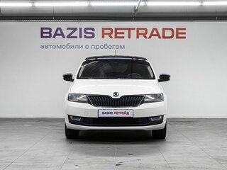 2018 Skoda Rapid I Рестайлинг, белый, 770000 рублей, вид 2