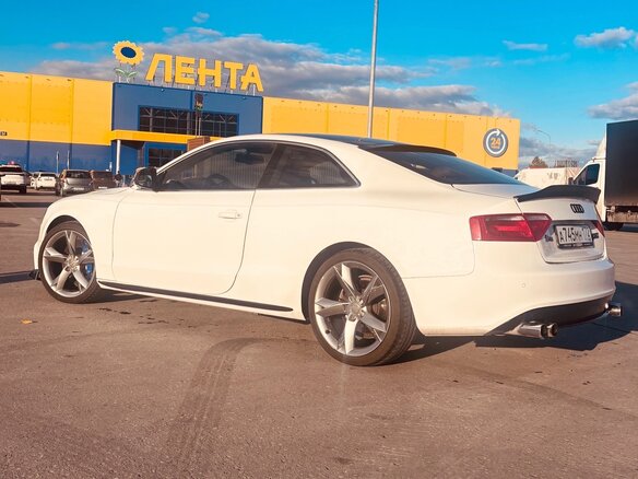 2009 Audi A5 I (8T), белый, 2150000 рублей - вид 4