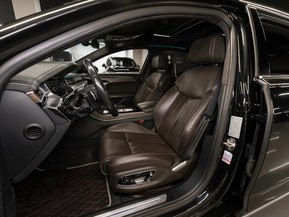 2018 Audi A8 Long 55 TFSI IV (D5), чёрный - вид 8