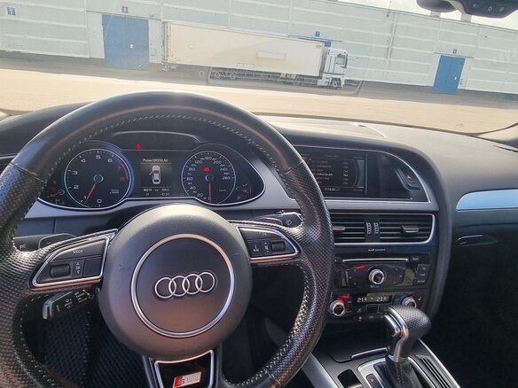 2014 Audi A4 IV (B8) Рестайлинг, серый - вид 11
