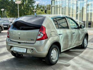 2012 Renault Sandero I, бежевый, 440000 рублей, вид 5