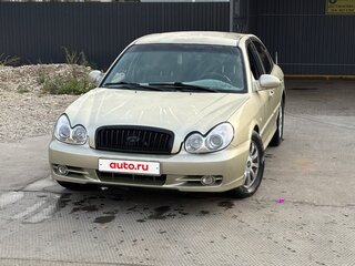 2006 Hyundai Sonata ТагАЗ IV (EF) Рестайлинг, бежевый, 190000 рублей, вид 2