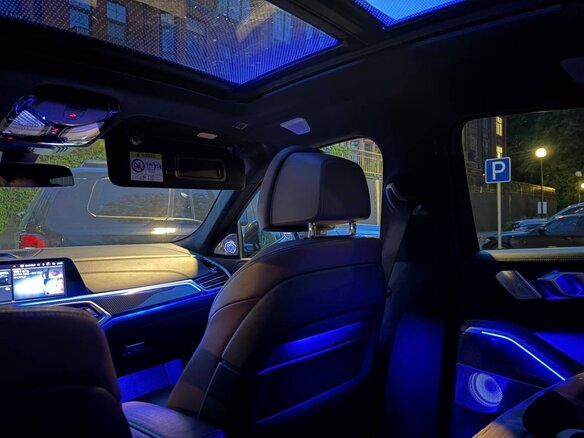 2021 BMW X6 M50d III (G06), серый, 7850000 рублей - вид 8