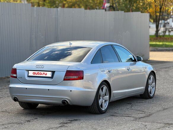 2006 Audi A6 III (C6), серебристый, 880000 рублей - вид 7