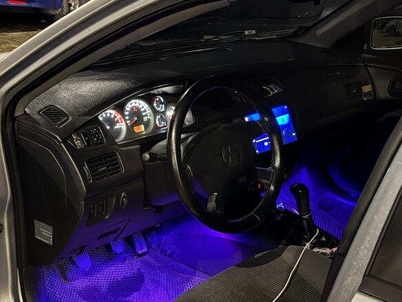 2004 Mitsubishi Lancer IX, серебристый, 250000 рублей - вид 12