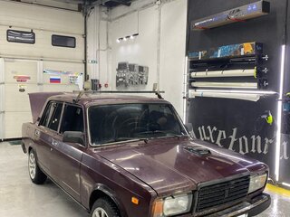 2007 Lada (ВАЗ) 2107, красный, 250000 рублей, вид 1