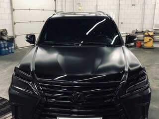 2008 Lexus LX 570 III, чёрный, 3700000 рублей, вид 3