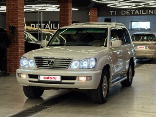 2004 Lexus LX 470 II Рестайлинг, белый, 1900000 рублей, вид 1